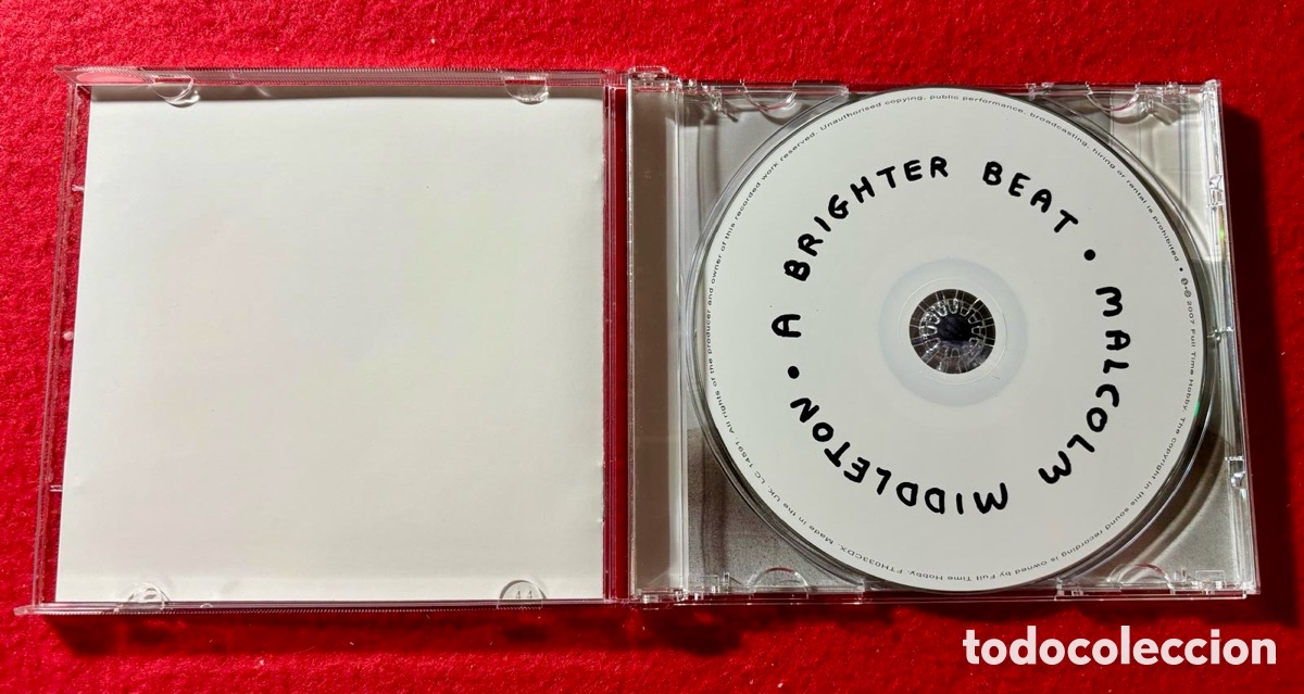 CDs de m&uacute;sica: MALCOLM MIDDLETON &ldquo;A BRIGHTER BEAT&rdquo;-Cd FIRMADO en 2007 - Foto 7