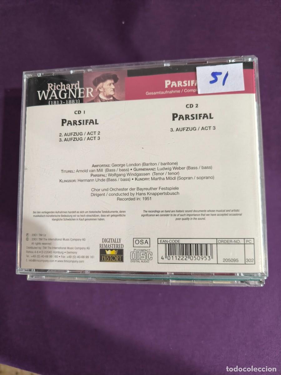 CDs de m&uacute;sica: WARNER MANIA PARSIFAL ACTS 2/3 2CDS - Foto 2