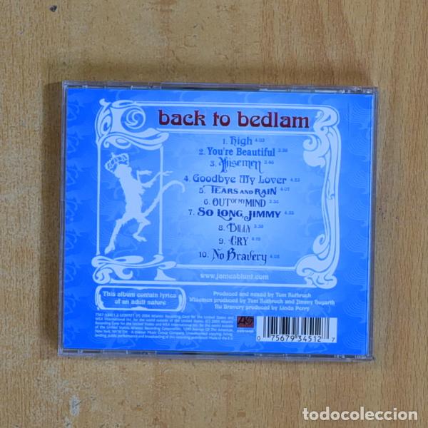 CDs de m&uacute;sica: JAMES BLUNT - BACK TO BEDLAM - CD - Foto 2
