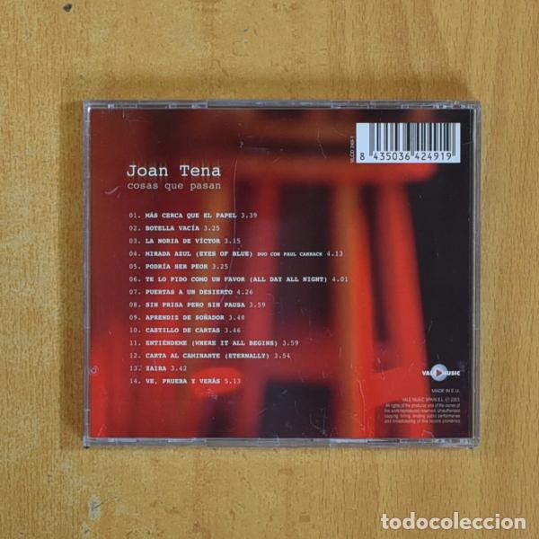 CDs de m&uacute;sica: JOAN TENA - COSAS QUE PASAN - CD - Foto 2