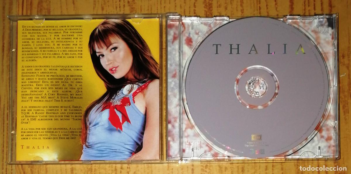 CDs de m&uacute;sica: CD. THALIA. - EMI : Hoffman, 2002 - Foto 2