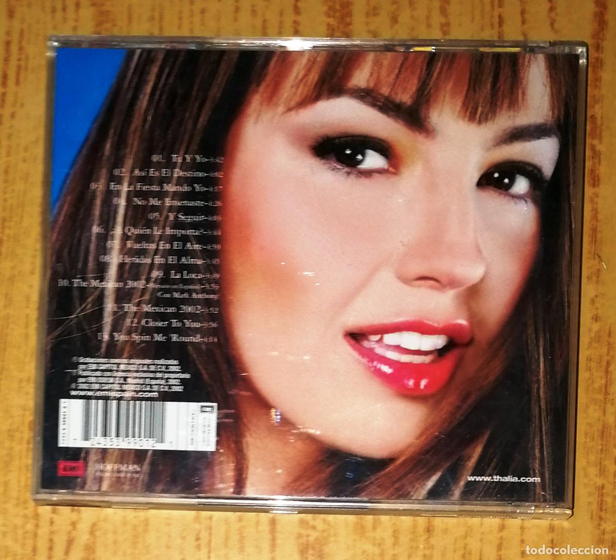 CDs de m&uacute;sica: CD. THALIA. - EMI : Hoffman, 2002 - Foto 3