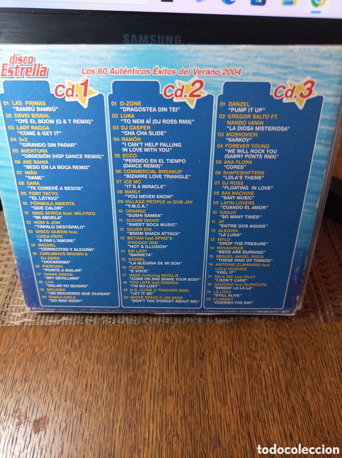 CDs de m&uacute;sica: Disco estrella. Vol. 7. 2004 3 Cds. - Foto 2