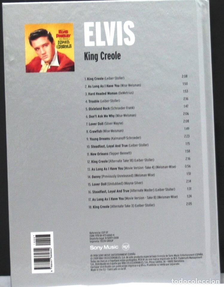 CDs de m&uacute;sica: ELVIS - KING CREOLE - LIBRO + CD N&ordm; 7 - Foto 2