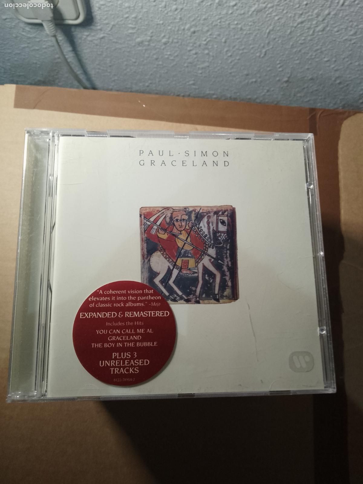 CDs de m&uacute;sica: Paul Simon &lrm;&ndash; Graceland - Foto 1