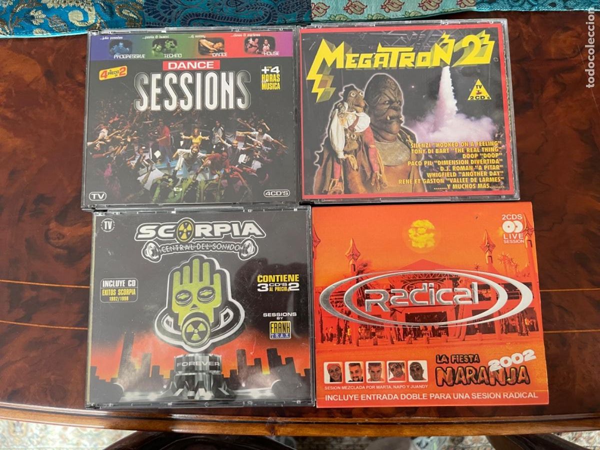 CDs de m&uacute;sica: CD SESSION MEGATRON SCORPIA CENTRAL DEL SONIDO &uml;FOREVER&uml; (3 CD) - Foto 1