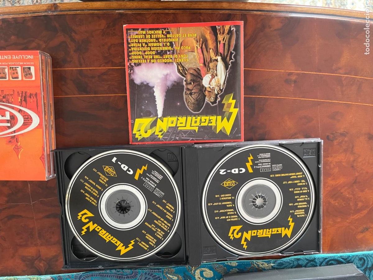 CDs de m&uacute;sica: CD SESSION MEGATRON SCORPIA CENTRAL DEL SONIDO &uml;FOREVER&uml; (3 CD) - Foto 5