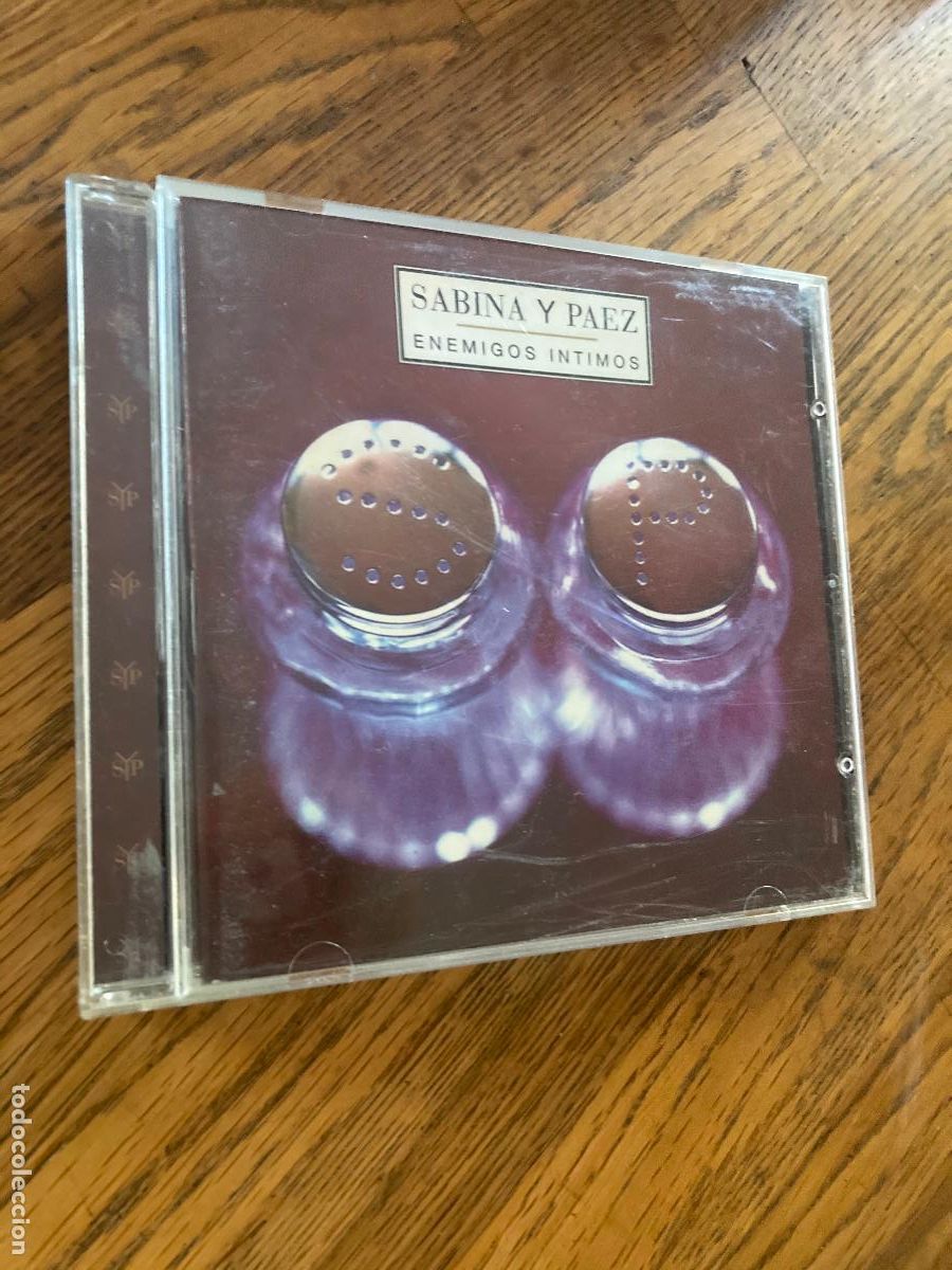 Music CDs: *PEDIDO M&Iacute;NIMO 5 EUROS* - SABINA Y P&Aacute;EZ - ENEMIGOS &Iacute;NTIMOS - CD ORIGINAL
