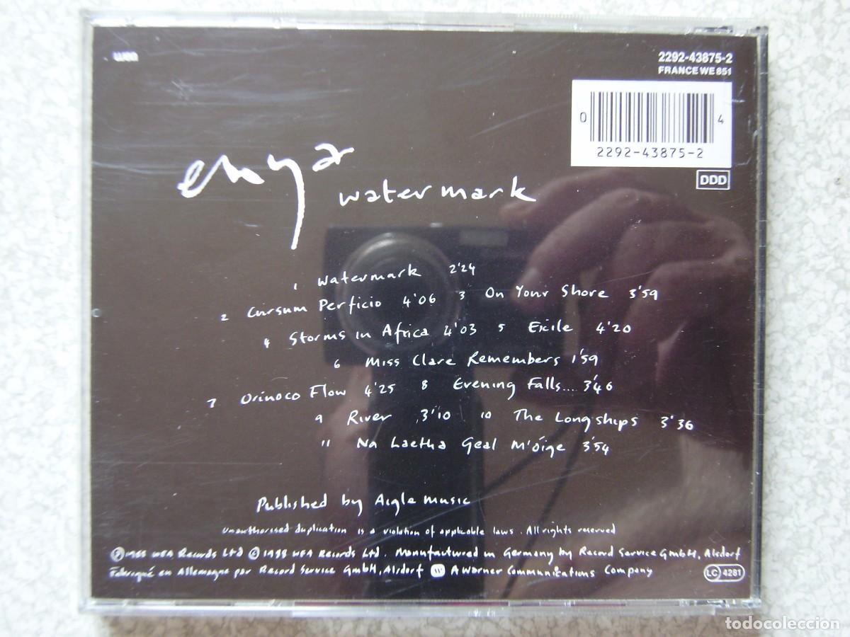 CDs de m&uacute;sica: ENYA.WATERMARK.......... - Foto 2