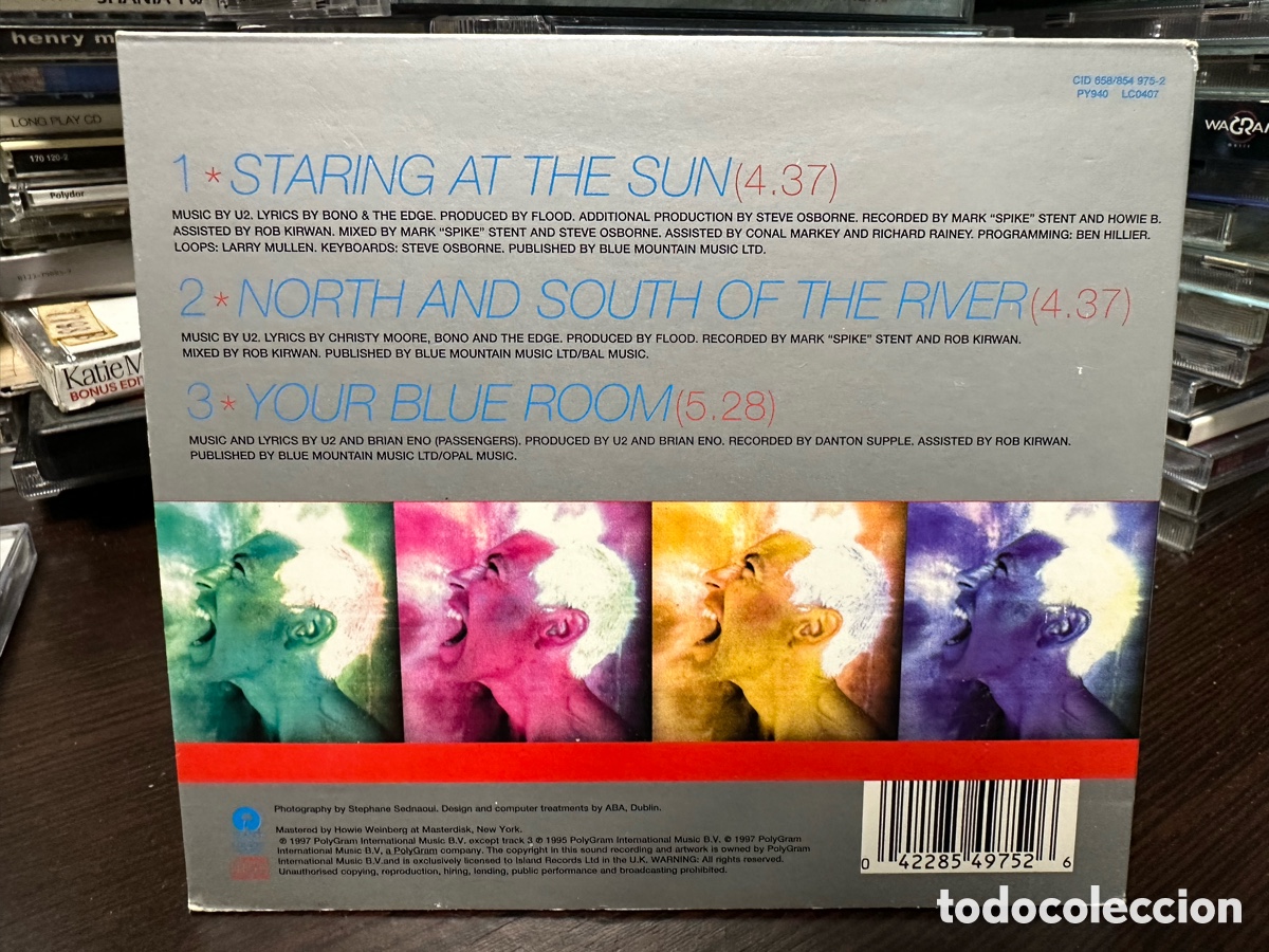 CDs de m&uacute;sica: U2 - Staring At The Sun (CD, Single, Dig) - Foto 2