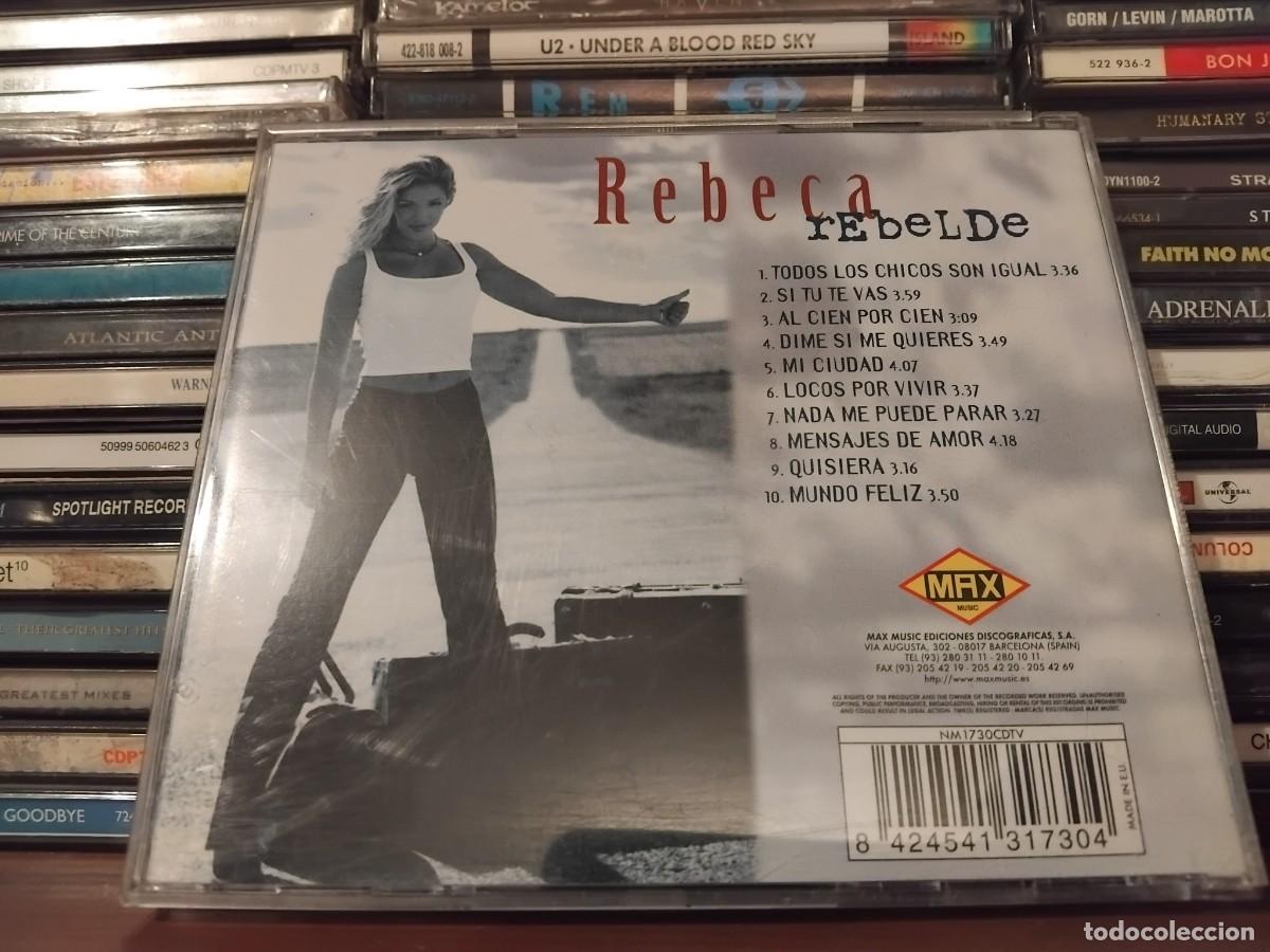 CDs de m&uacute;sica: Rebeca &lrm;&ndash; Rebelde-CD - Foto 2