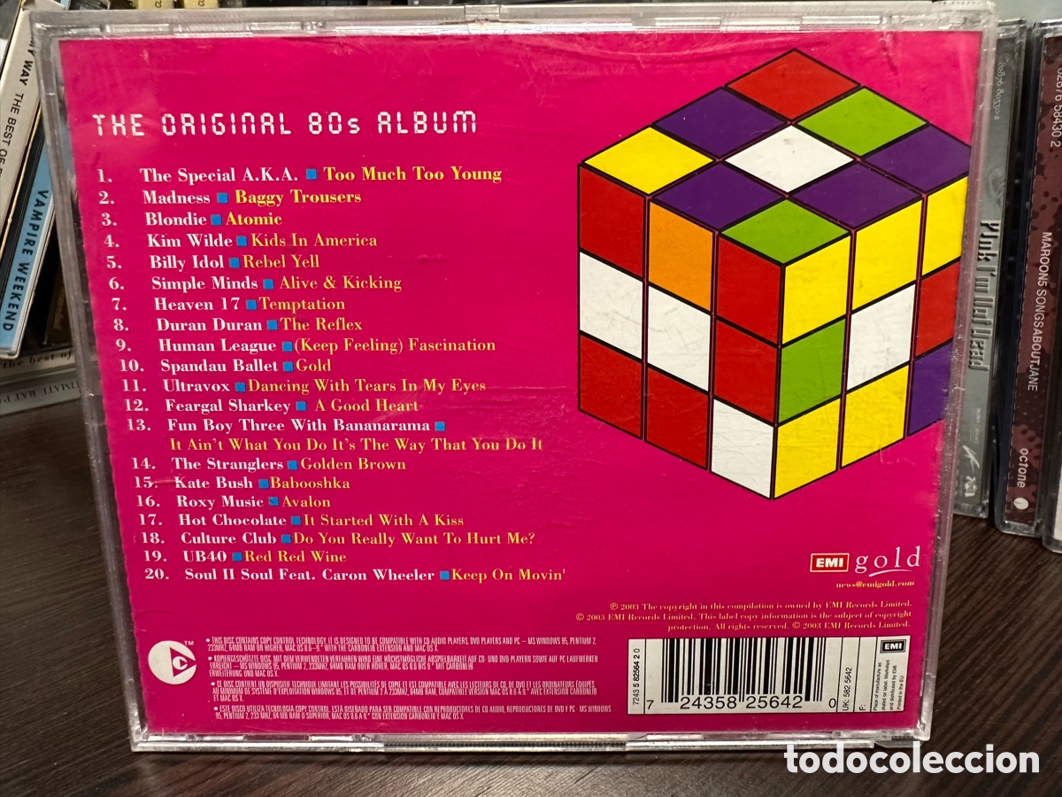 CDs de m&uacute;sica: Various - The Original 80s Album (CD, Comp) - Foto 2