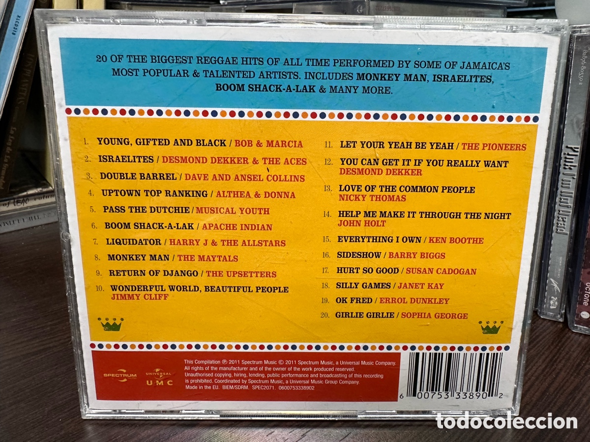 CDs de m&uacute;sica: Various - Young, Gifted & Black (20 Classic Reggae Hits) (CD, Comp) - Foto 2