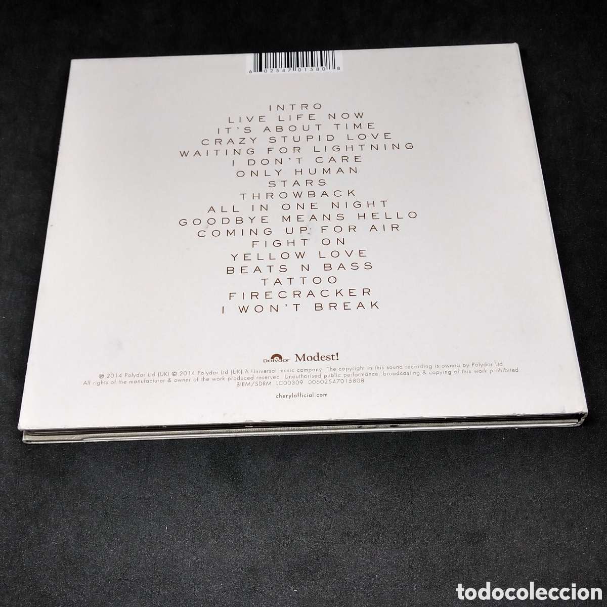 CDs de m&uacute;sica: CHERYL COLE - HUMAN - 2014 - CD - DIGIPACK - DISCO VERIFICADO - Foto 2