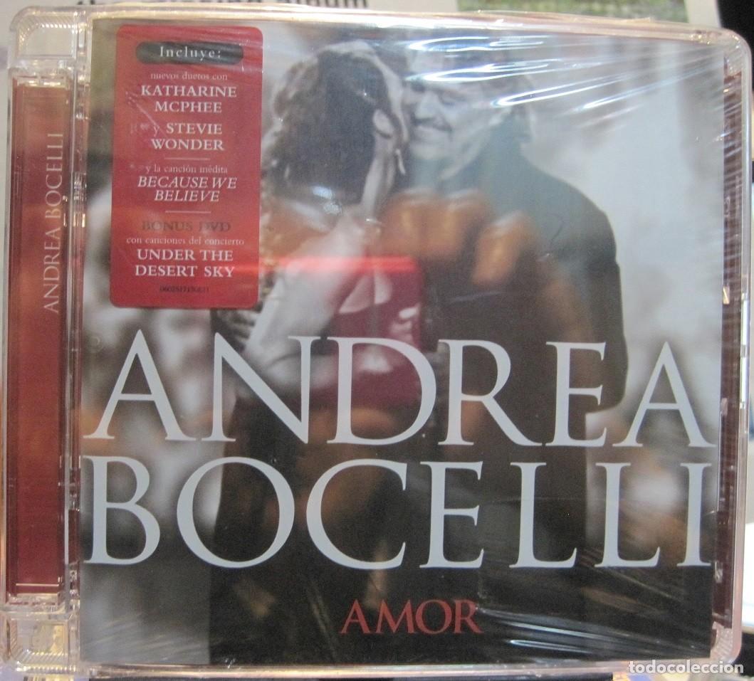 CDs de m&uacute;sica: Andrea Bocelli &ndash; Amor - CD + DVD - PRECINTADO!!! - Foto 1