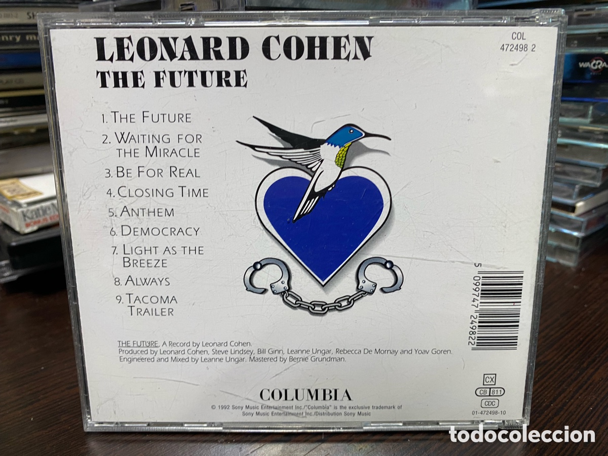 CDs de m&uacute;sica: Leonard Cohen - The Future (CD) - Foto 2