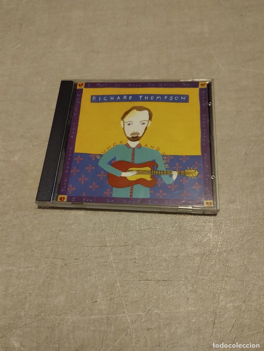 CDs de m&uacute;sica: Richard Thompson CD Rumor And Sigh - Foto 1