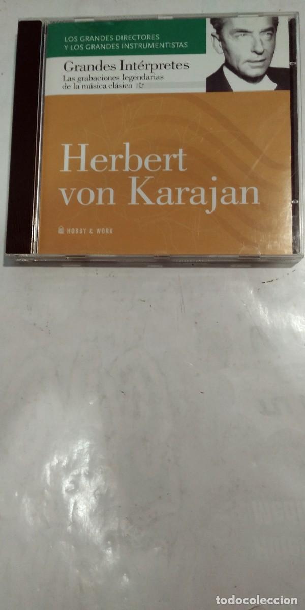 CDs de m&uacute;sica: Herbert von Karajan Grandes int&eacute;rpretes - Foto 1