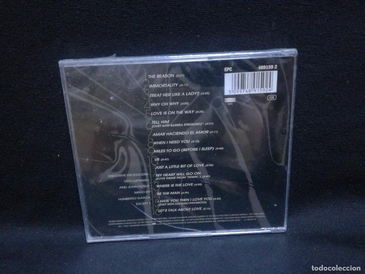 CDs de m&uacute;sica: CD - CELINE DION - LETS TALK ABOUT LOVE (PRECINTADO) - Foto 2