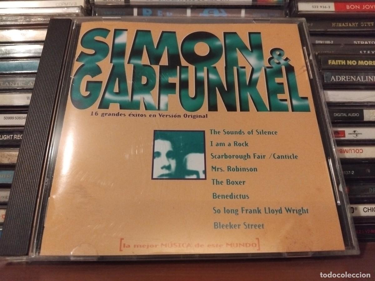 CDs de m&uacute;sica: Simon & Garfunkel &lrm;&ndash; 16 Grandes &Eacute;xitos En Versi&oacute;n Original-CD - Foto 1
