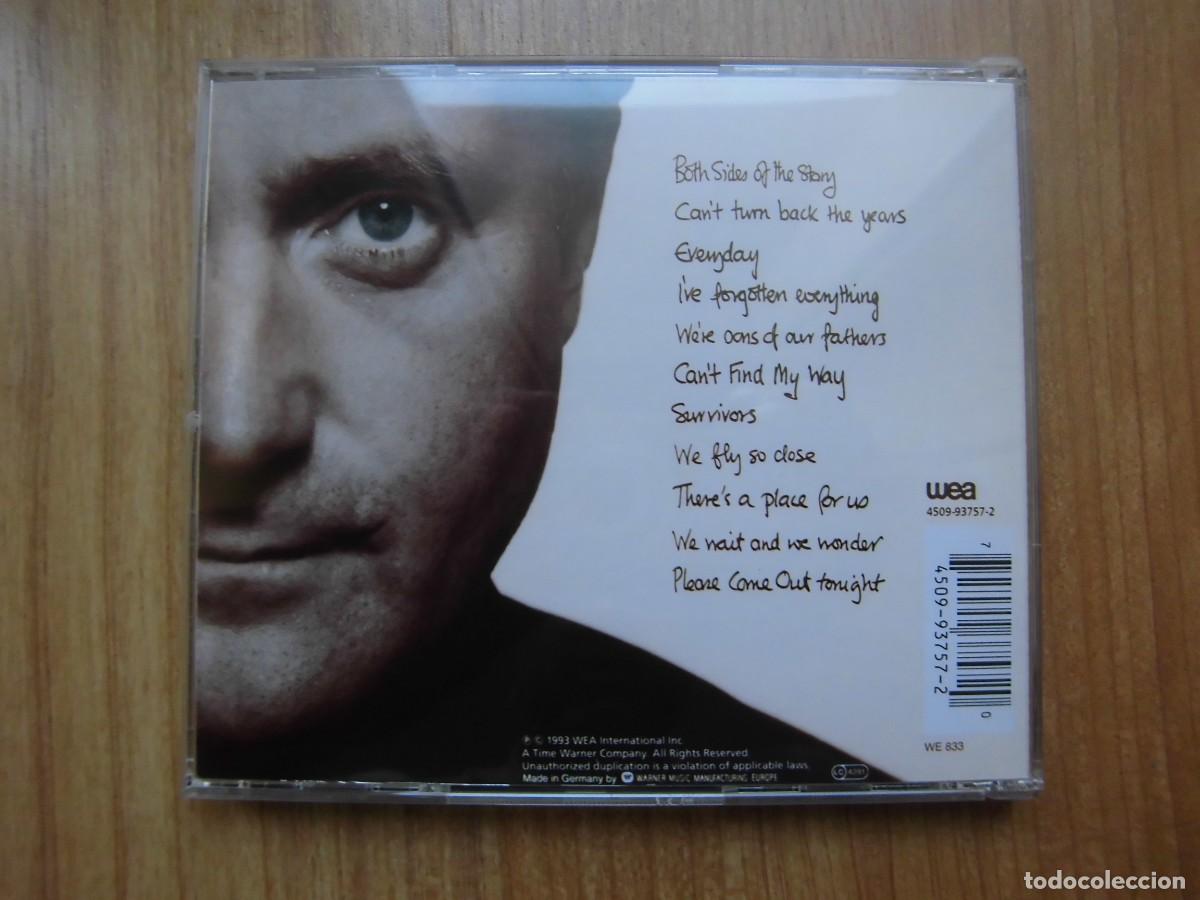 CDs de m&uacute;sica: CD PHIL COLLINS BOTH SIDES - Foto 2