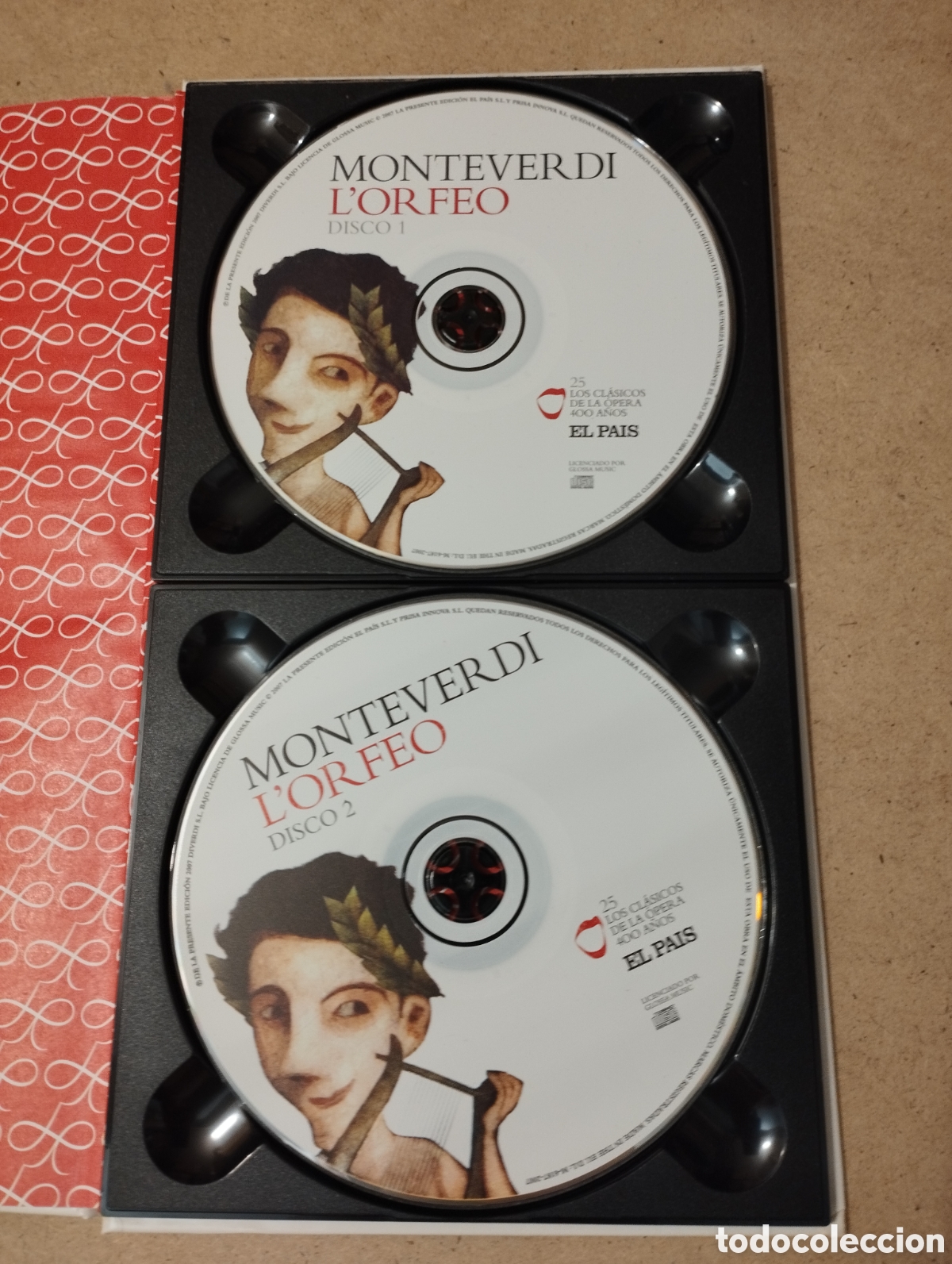 CDs de m&uacute;sica: MONTEVERDI. LORFEO (LIBRO + 2 CDS) EL PAIS - Foto 5