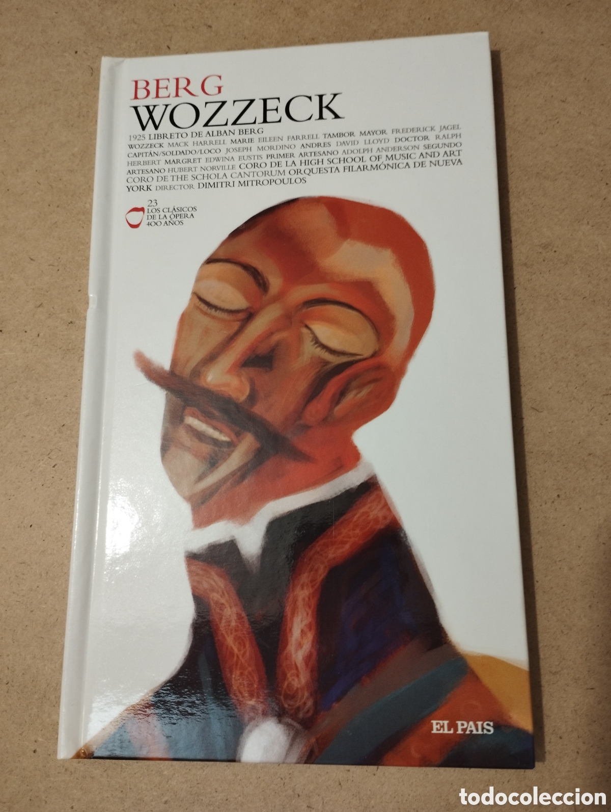 CDs de m&uacute;sica: BERG. WOZZECK (LIBRO + 2 CDS) EL PAIS - Foto 1