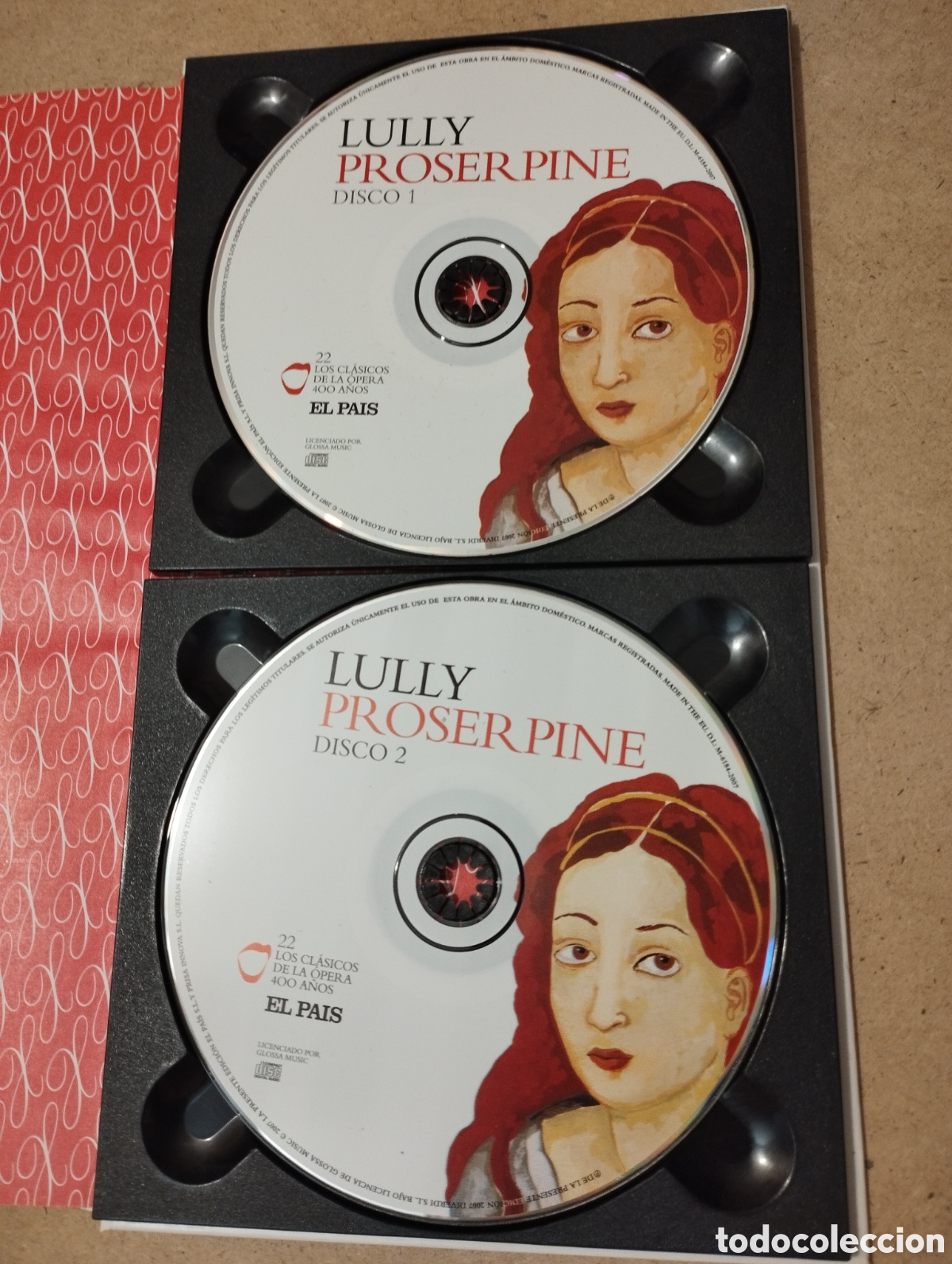 CDs de m&uacute;sica: LULLY. PROSERPINE (LIBRO + 2 CDS) EL PAIS - Foto 5