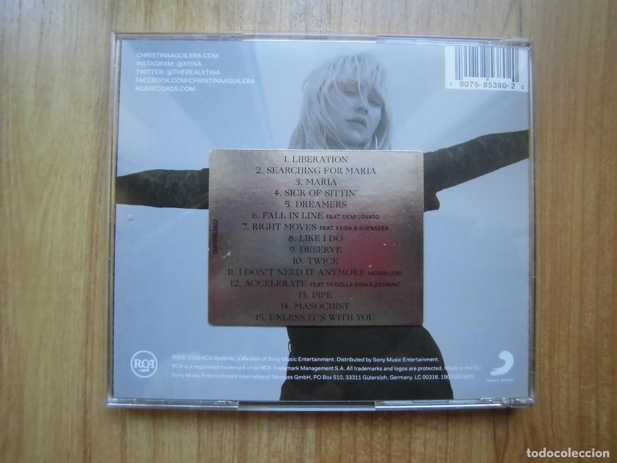 CDs de m&uacute;sica: CD CHRISTINA AGUILERA LIBERATION - Foto 2