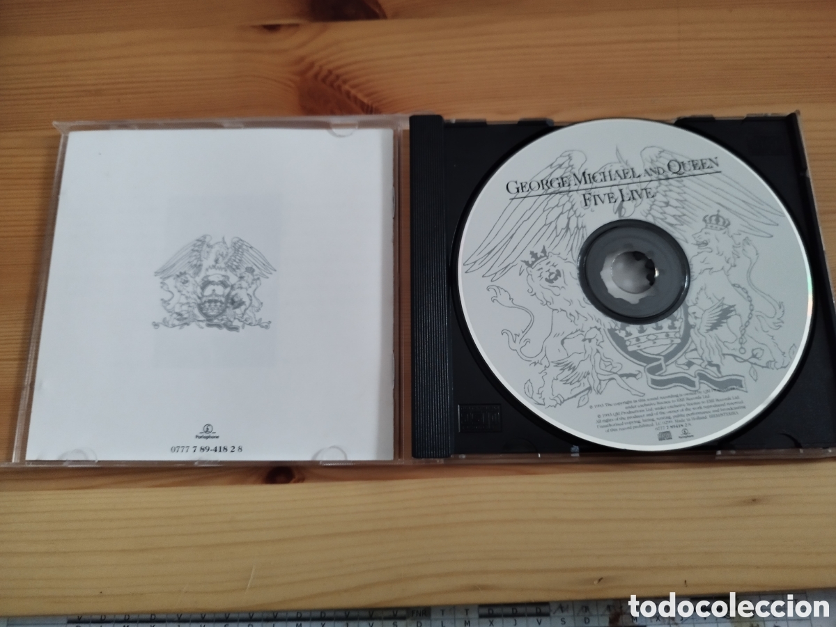 CDs de m&uacute;sica: CD de George Michael y Queen- Five Lives - Foto 2