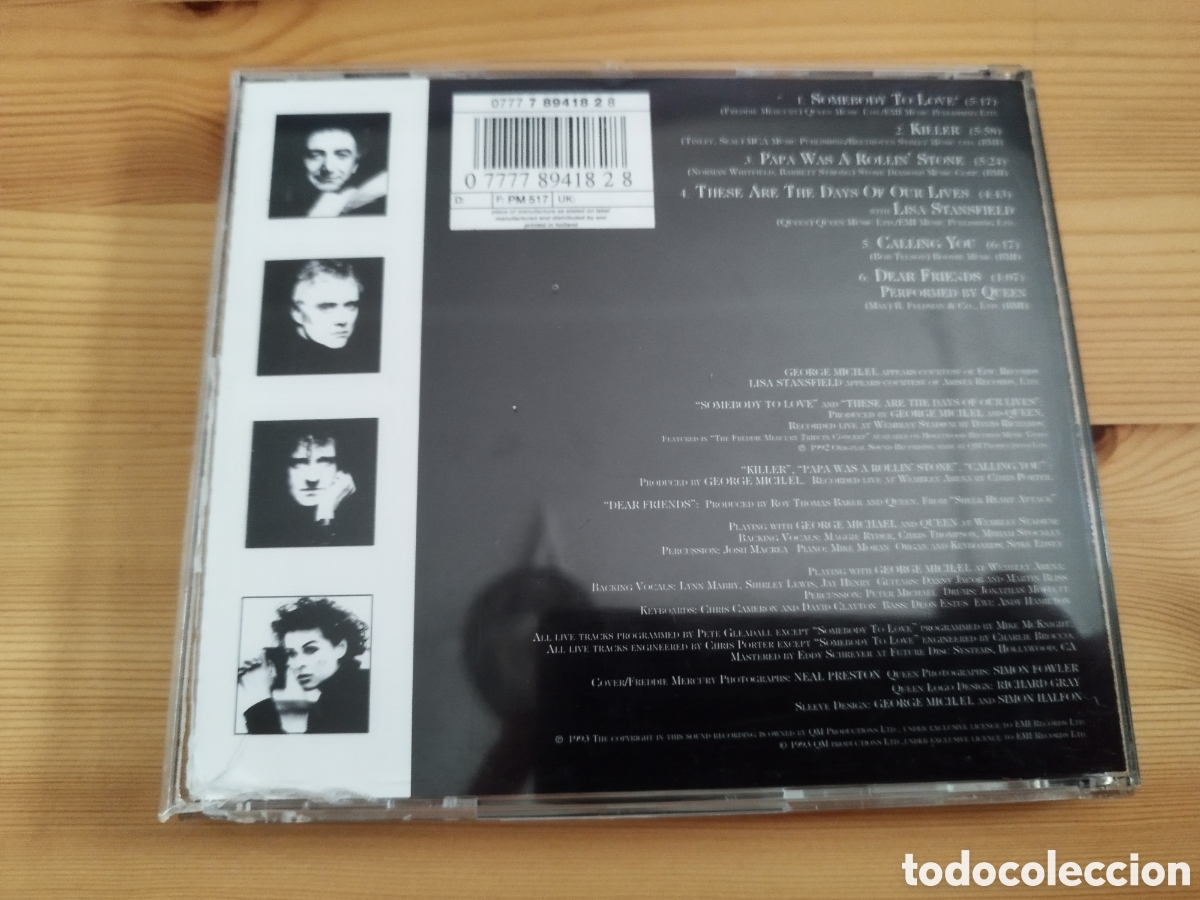 CDs de m&uacute;sica: CD de George Michael y Queen- Five Lives - Foto 3