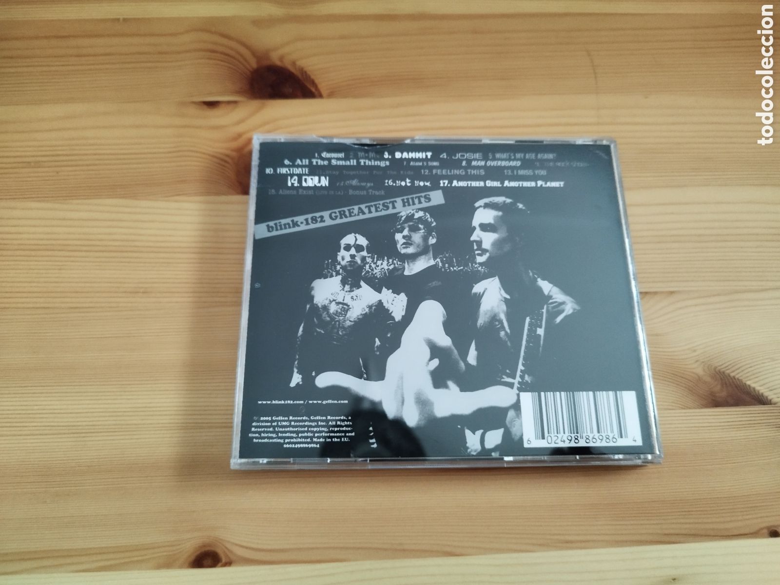 CDs de m&uacute;sica: CD punk rock Blink 182-Greatest hits - Foto 2