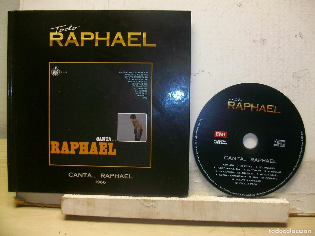 CDs de m&uacute;sica: RAPHAEL - CANTA LIBRO + CD SEMINUEVO - Foto 1