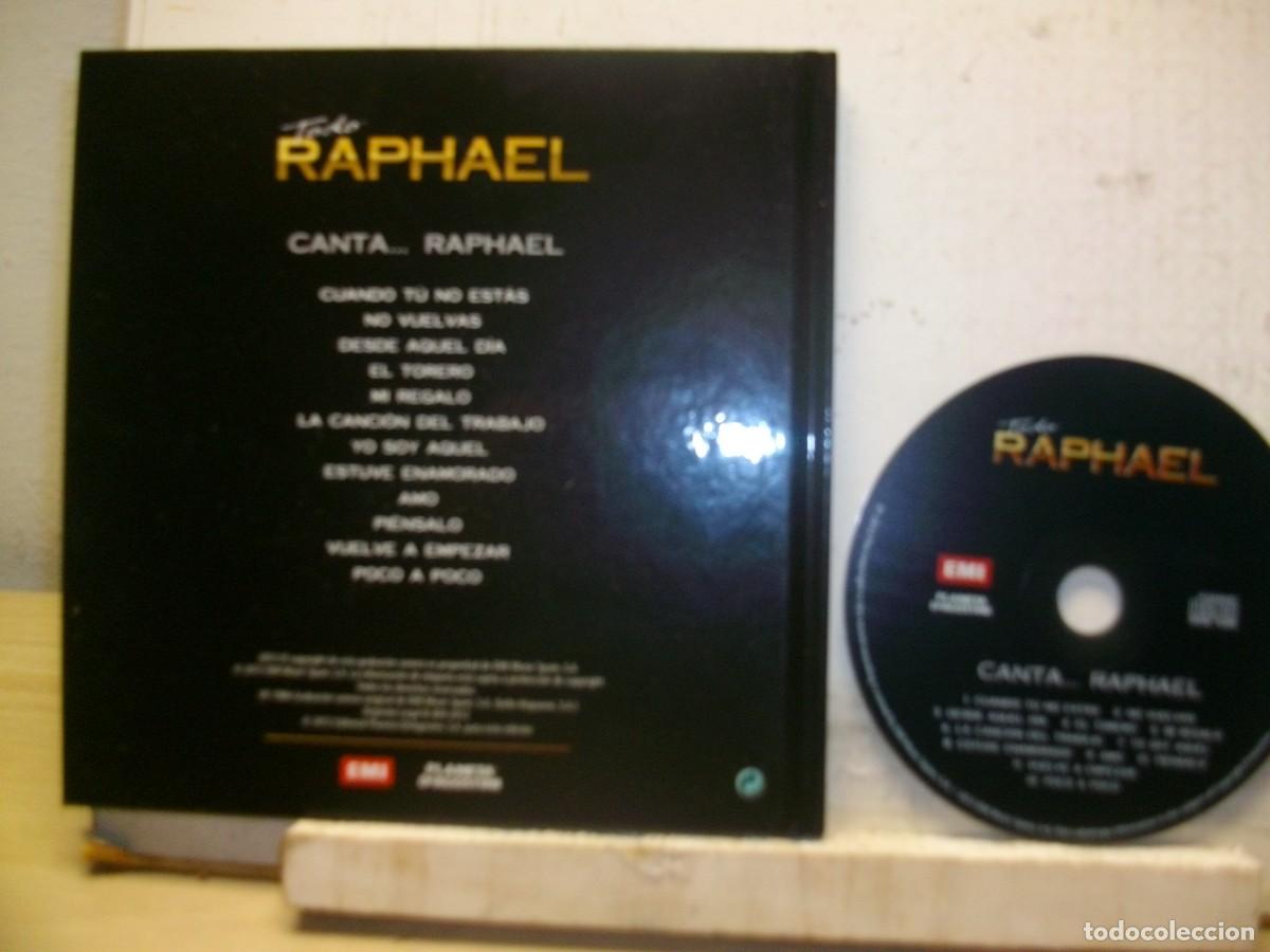 CDs de m&uacute;sica: RAPHAEL - CANTA LIBRO + CD SEMINUEVO - Foto 2