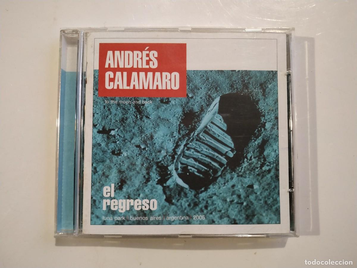 CDs de m&uacute;sica: CD ANDRES CALAMARO EL REGRESO - Foto 1