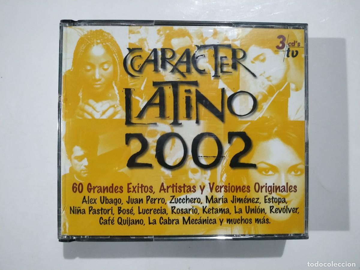 CDs de m&uacute;sica: CD CARACTER LATINO 2002 - Foto 1