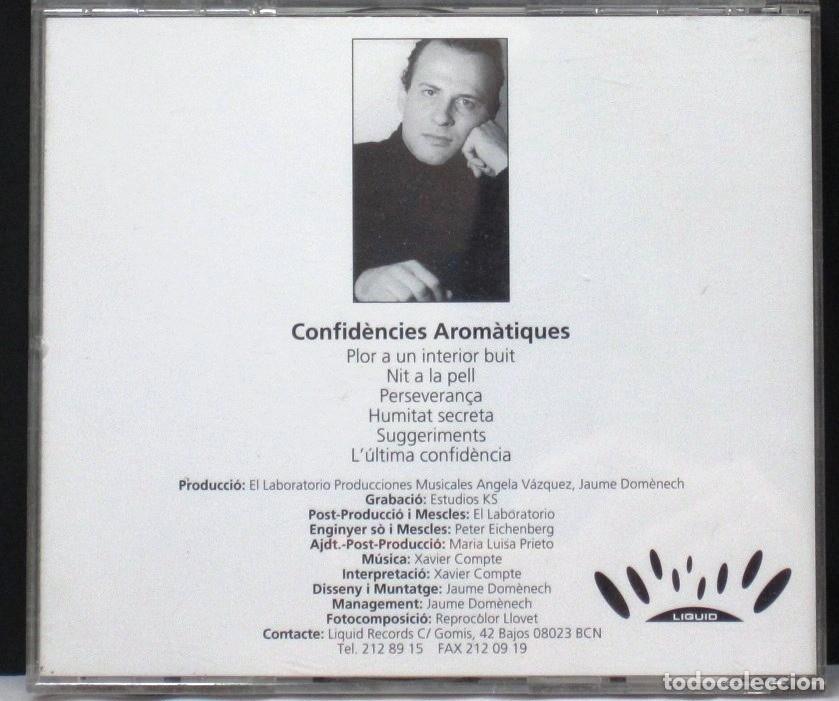 CDs de m&uacute;sica: XAVIER COMPTE - CONFIDENCIAS AROMATIQUES - CD - Foto 2