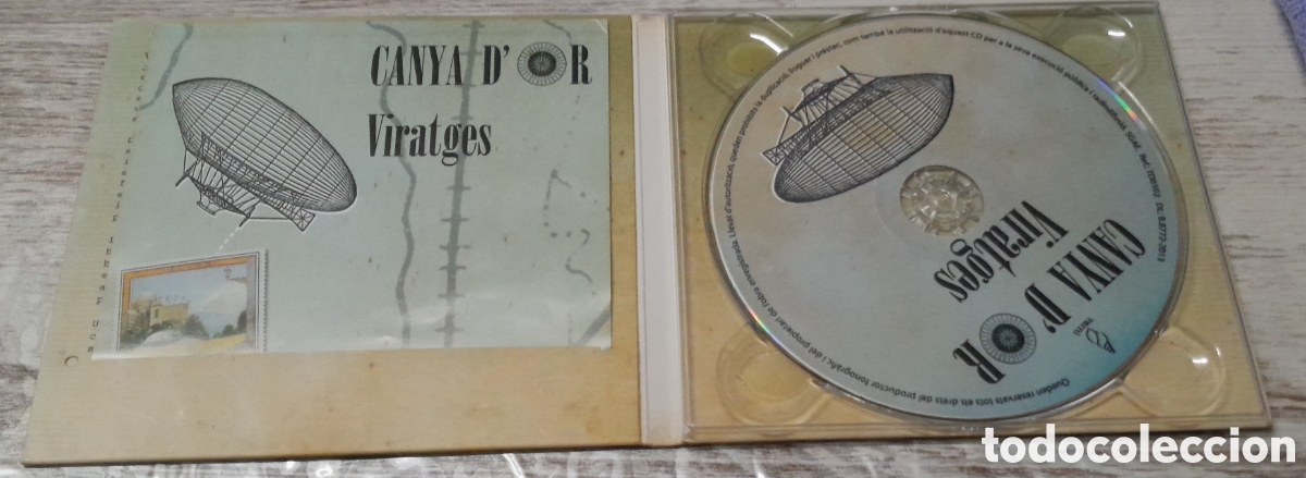 CDs de m&uacute;sica: CANYA DOR - VIRATGES - Foto 2