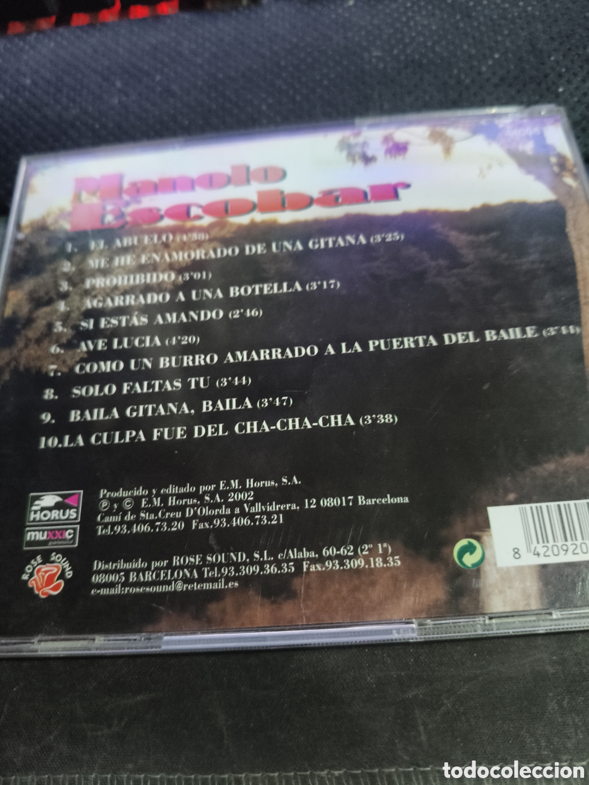 CDs de m&uacute;sica: Manolo escobar el abuelo -20 - Foto 2