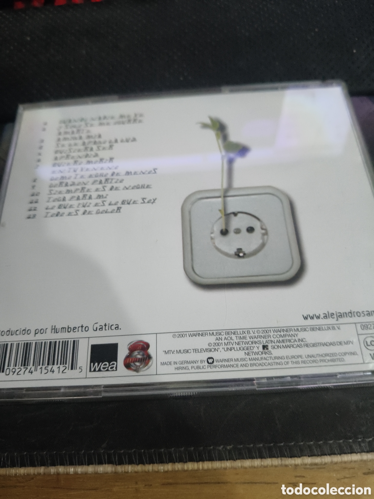 CDs de m&uacute;sica: Alejandro sanz unplugged -20 - Foto 2