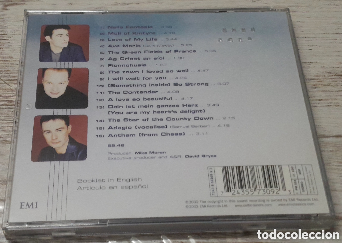 CDs de m&uacute;sica: THE CELTIC TENORS - SO STRONG - Foto 2