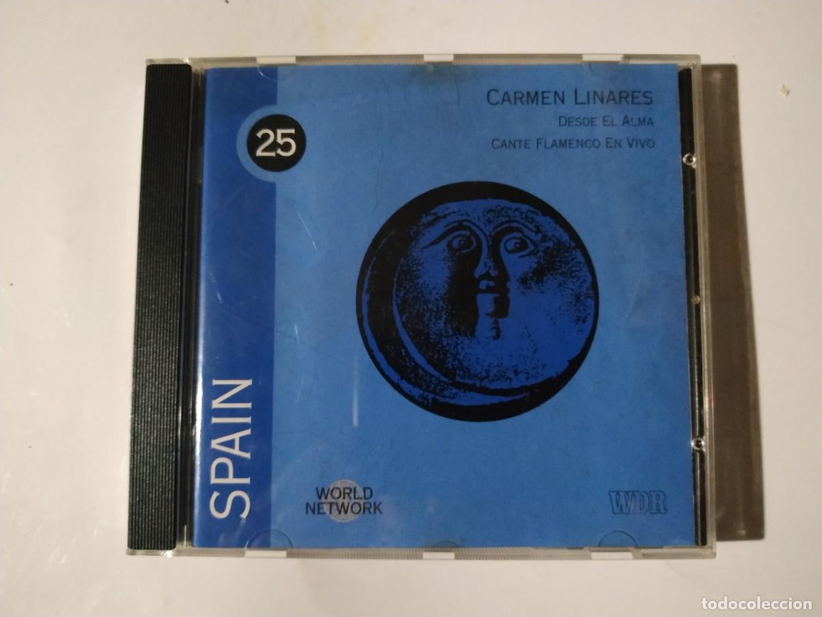 CDs de m&uacute;sica: CD CARMEN LINARES DESDE EL ALMA CANTE FLAMENCO EN VIVO