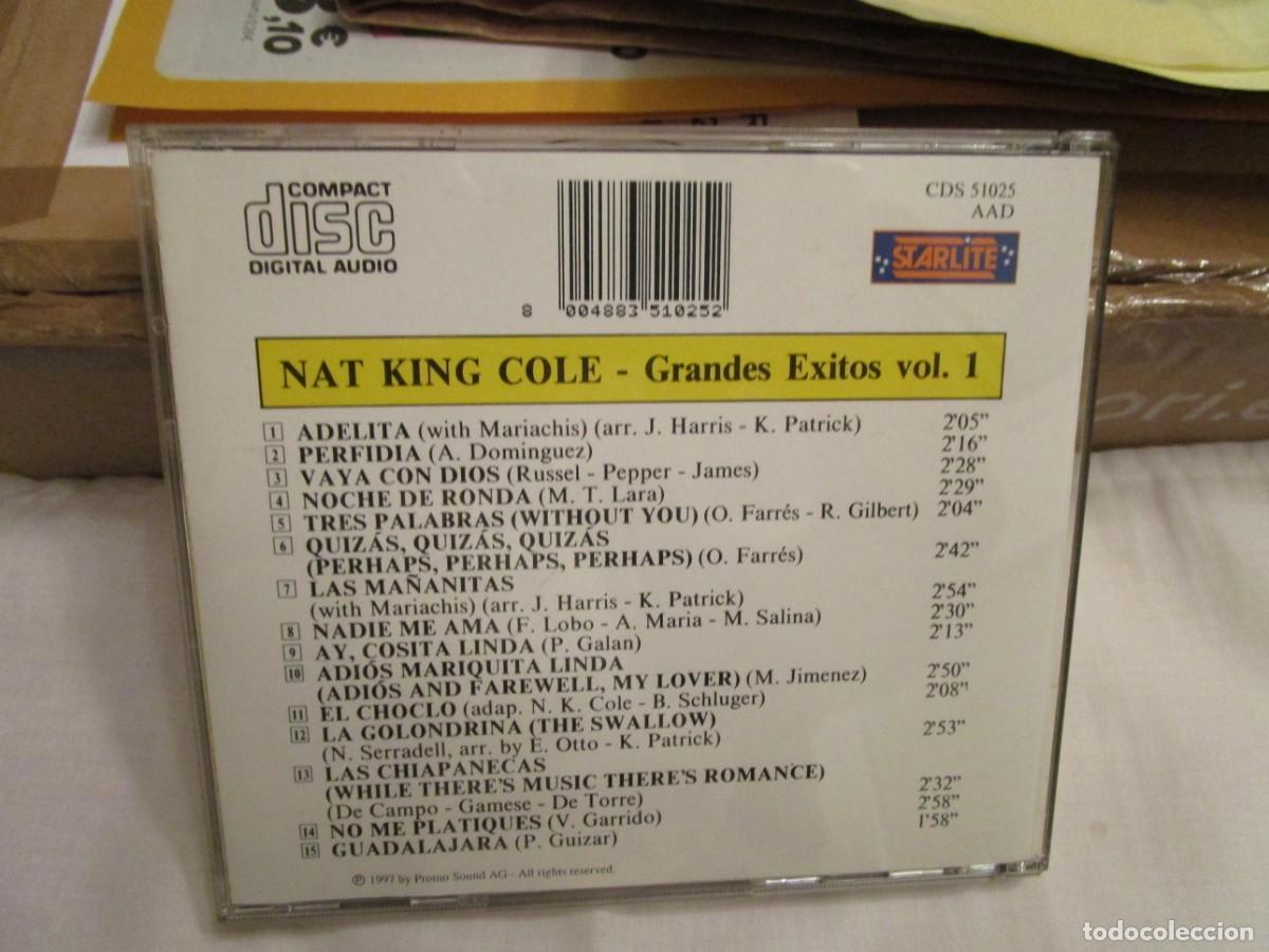 CDs de m&uacute;sica: CD NAT KING COLE EN ESPA&Ntilde;OL VOL. 1 - Foto 2