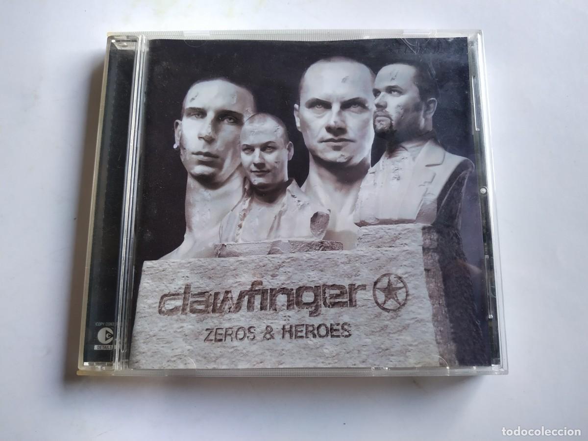 CDs de m&uacute;sica: CD CLAWFINGER ZEROS & HEROES - Foto 1