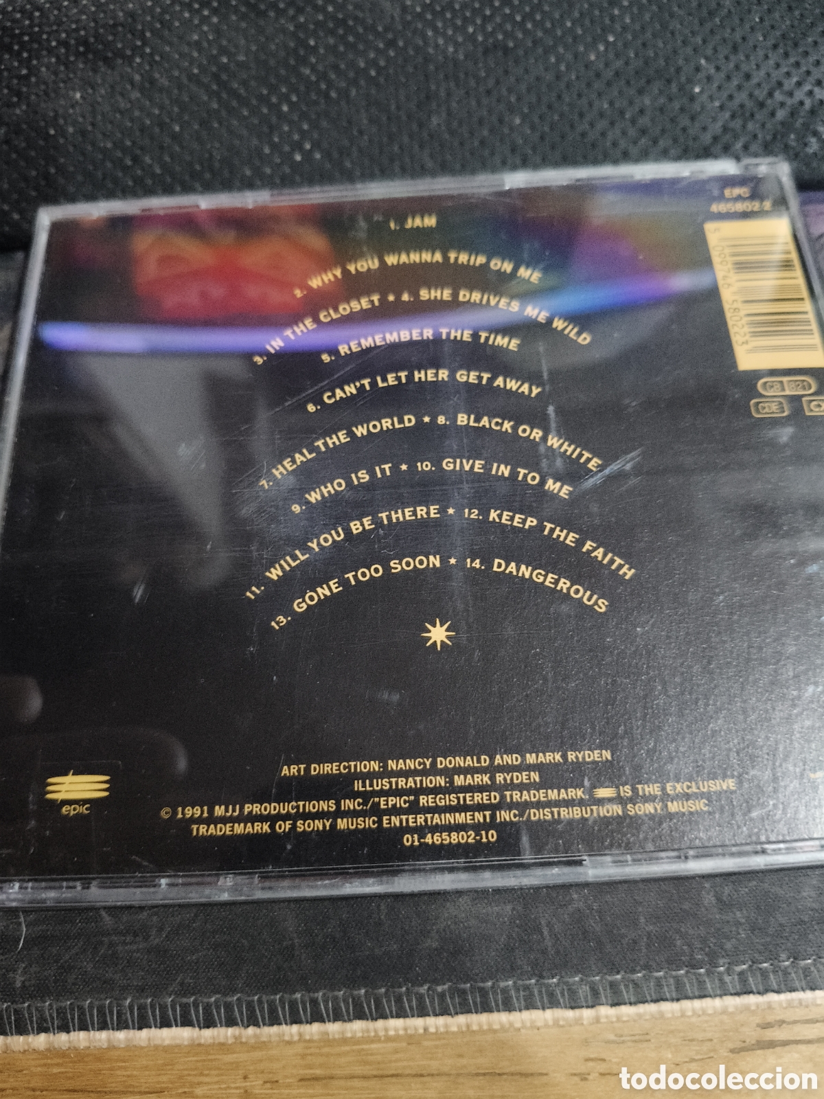 CDs de m&uacute;sica: Michael Jackson dangerous -6 - Foto 2