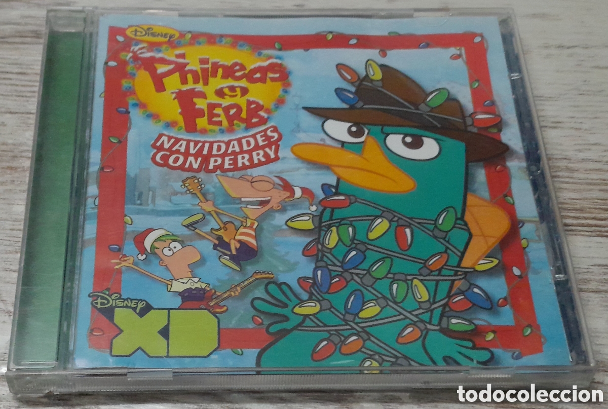 CDs de m&uacute;sica: PHINEAS Y FERB - NAVIDADES CON PERRY - Foto 1