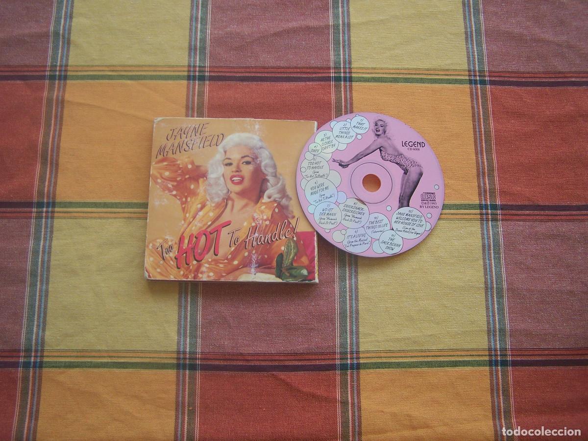 CDs de m&uacute;sica: Jayne Mansfield- Too hot to handle cd - Foto 1