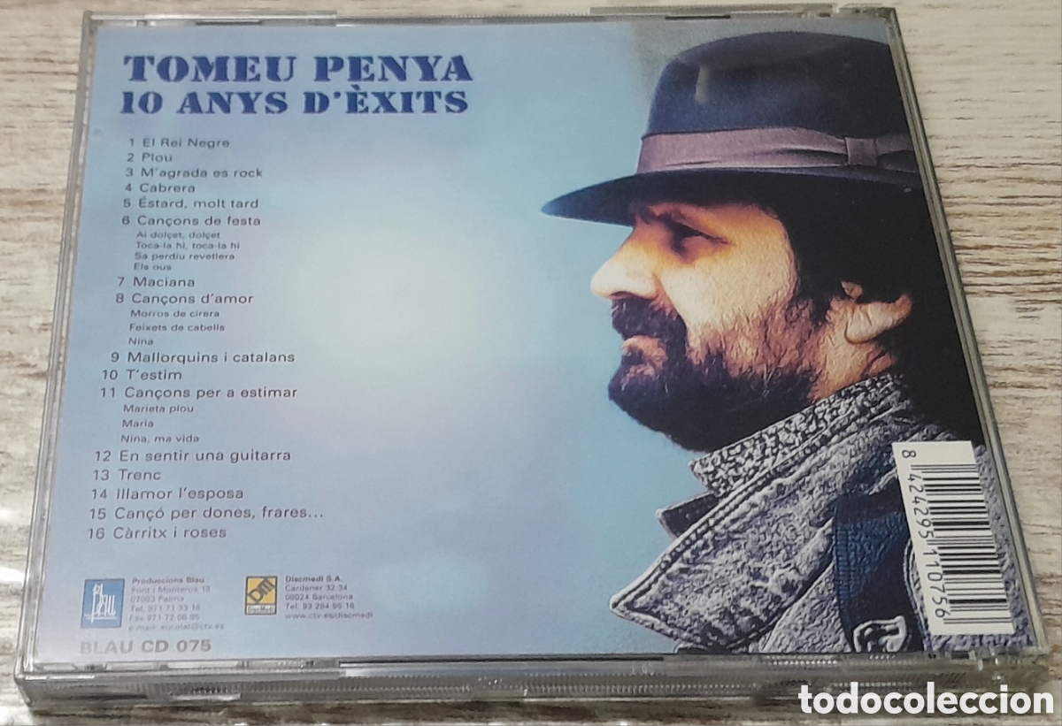 CDs de m&uacute;sica: TOMEU PENYA - 10 ANYS D&Egrave;XITS - Foto 2
