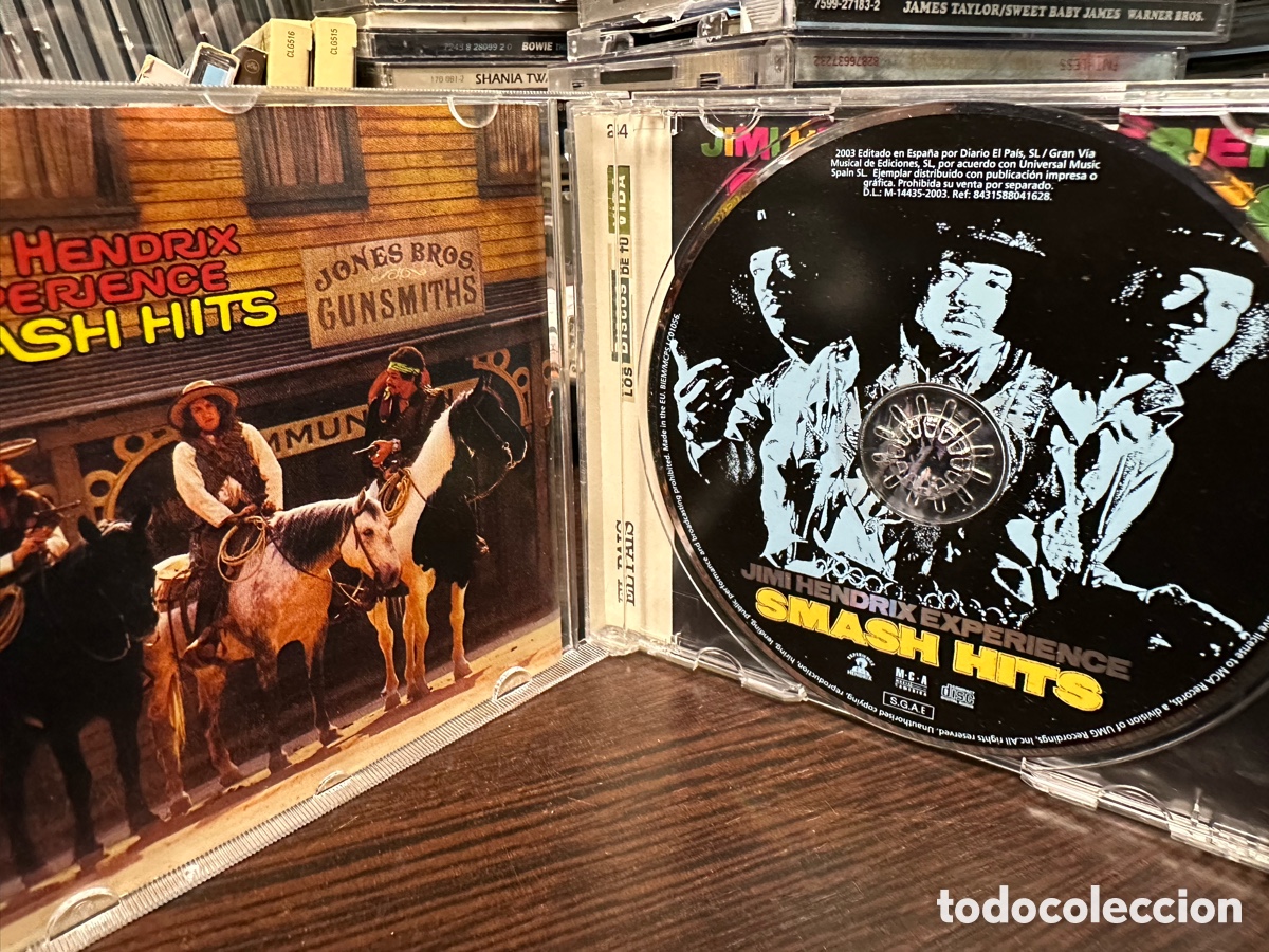 CDs de m&uacute;sica: Jimi Hendrix Experience - Smash Hits (CD, Comp) - Foto 2