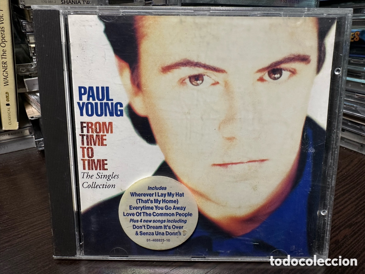 CDs de m&uacute;sica: Paul Young - From Time To Time (The Singles Collection) (CD, Comp) - Foto 1